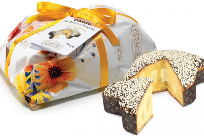 Colomba with Treviso Sparkling Wine Filling - Hand wrapped Line