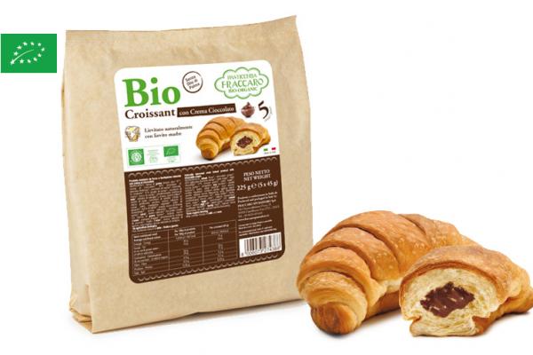 Organic Croissant with Chocolate Filling