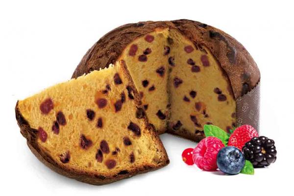 Organic Panettone with Red Fruits
