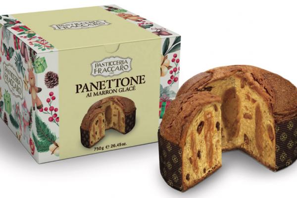 Panettone with Candied Chestnuts - Dedicated Box Line