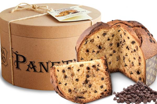 Panettone with Chocolate Pralines - Cappelliera Line